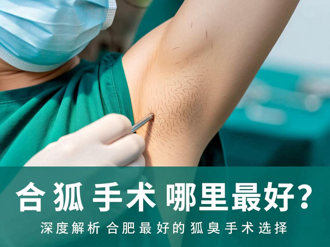 合肥狐臭手术哪里最好？深度解析合肥最好的狐臭手术选择