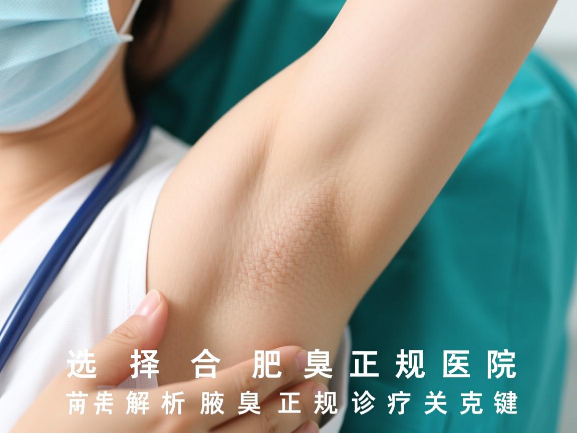 选择合肥腋臭正规医院,解析腋臭正规诊疗的关键 选择合肥腋臭正规医院,解析腋臭正规诊疗的关键