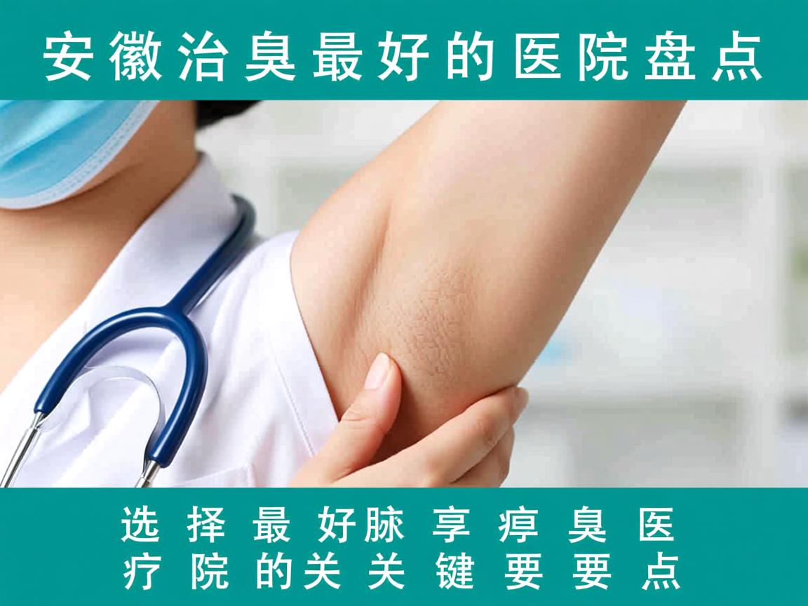 安徽治腋臭最好的医院盘点,选择最好腋臭医院的关键要点 安徽治腋臭最好的医院盘点,选择最好腋臭医院的关键要点