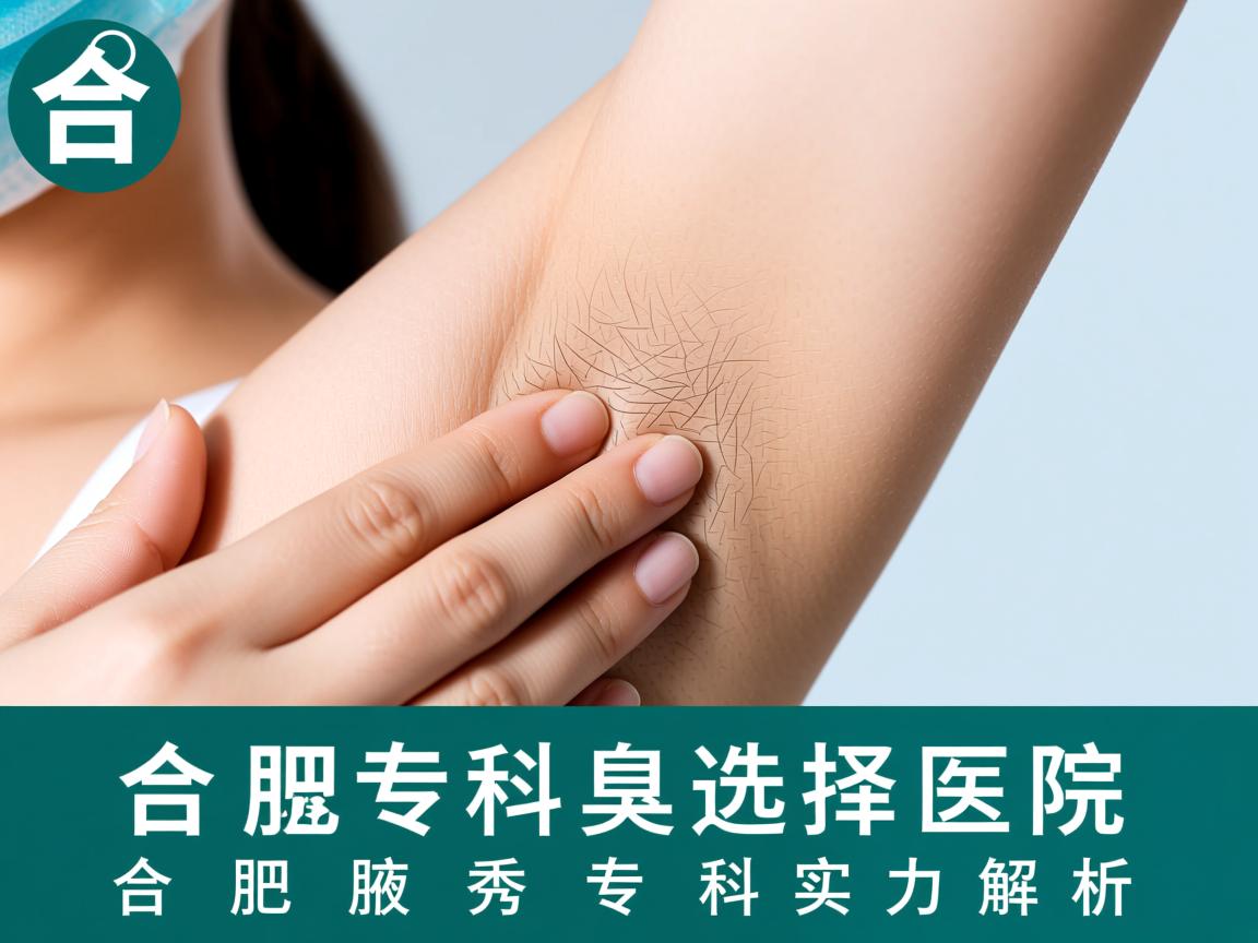 合肥腋臭专科医院选择指南，聚焦合肥腋秀专科实力解析