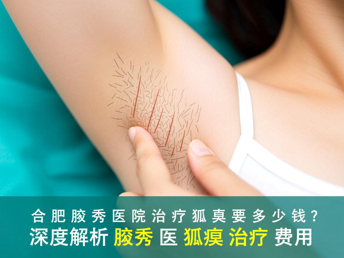 合肥腋秀医院治疗狐臭要多少钱？深度解析腋秀医院狐臭治疗费用