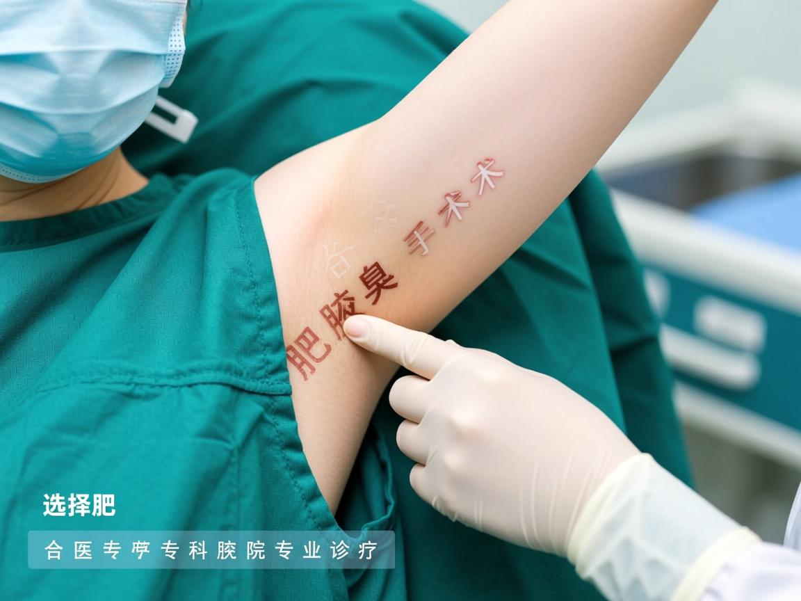 选择合肥腋臭手术医院，解析合肥腋臭专科的专业诊疗