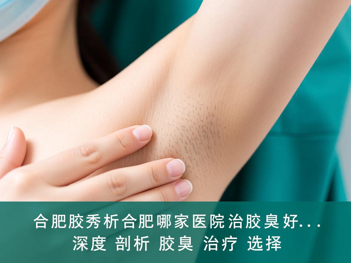 合肥腋秀解析，合肥哪家医院治疗腋臭好，深度剖析腋臭治疗选择