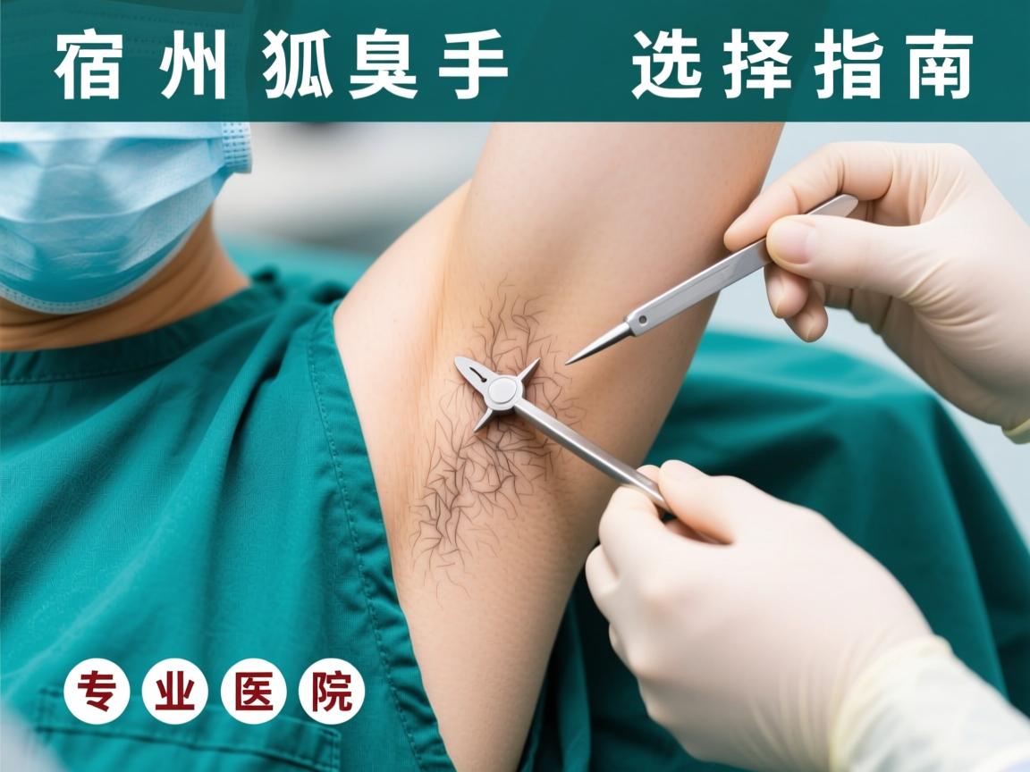宿州狐臭手术选择指南，详解宿州狐臭手术专业医院