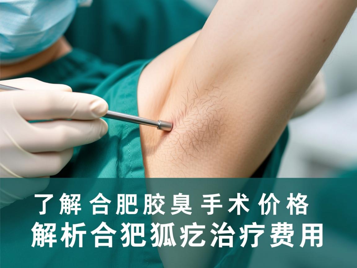 了解合肥腋臭手术价格 解析合肥狐臭治疗费用