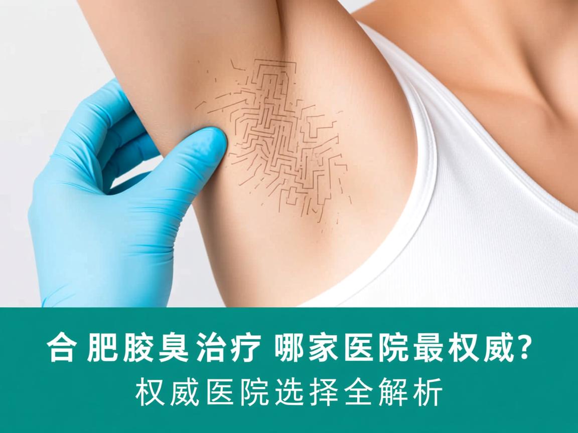 合肥腋臭治疗哪家医院最权威？权威医院选择全解析