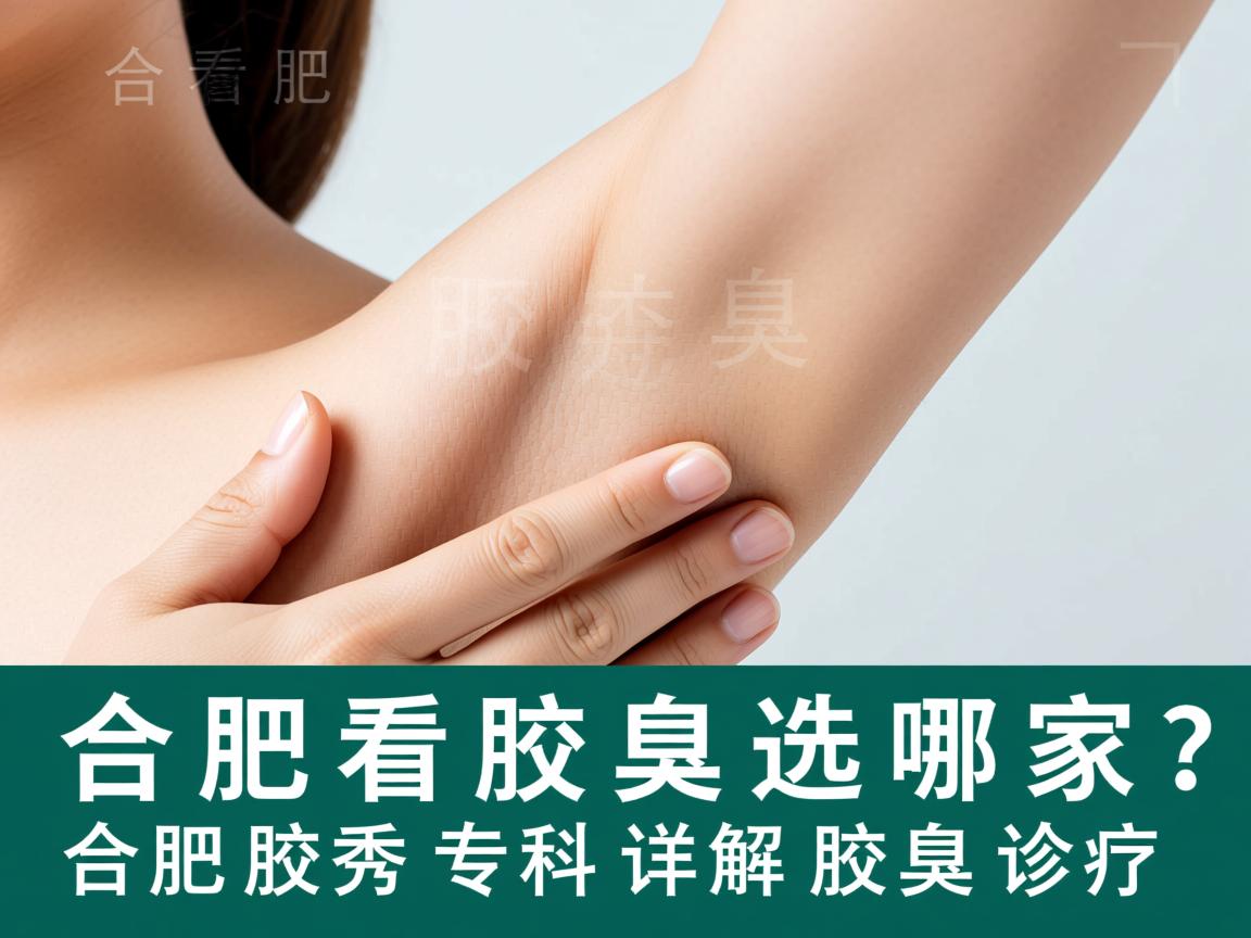 合肥看腋臭选哪家？合肥腋秀专科详解腋臭诊疗