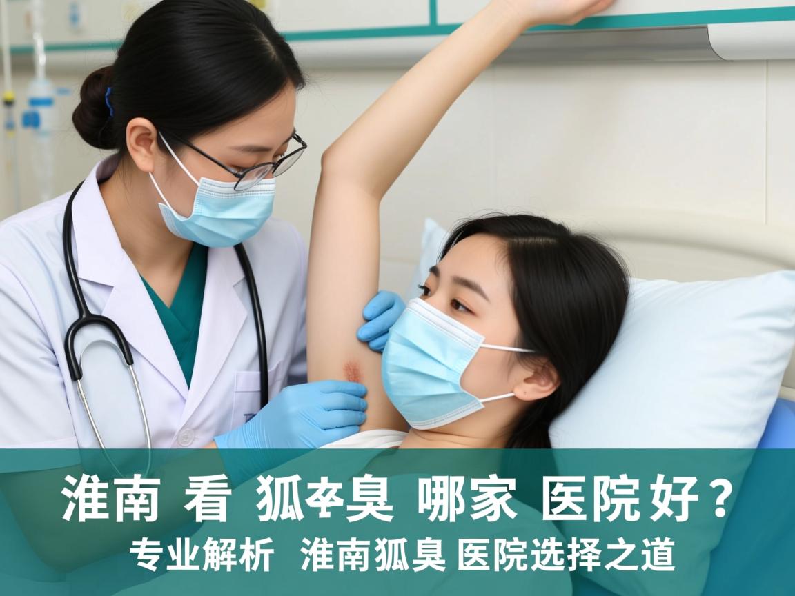 淮南看狐臭哪家医院好？专业解析淮南狐臭医院选择之道