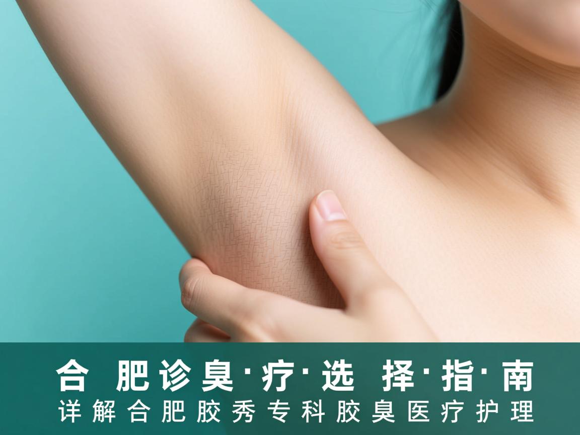 合肥腋臭诊疗选择指南，详解合肥腋秀专科的腋臭医疗护理