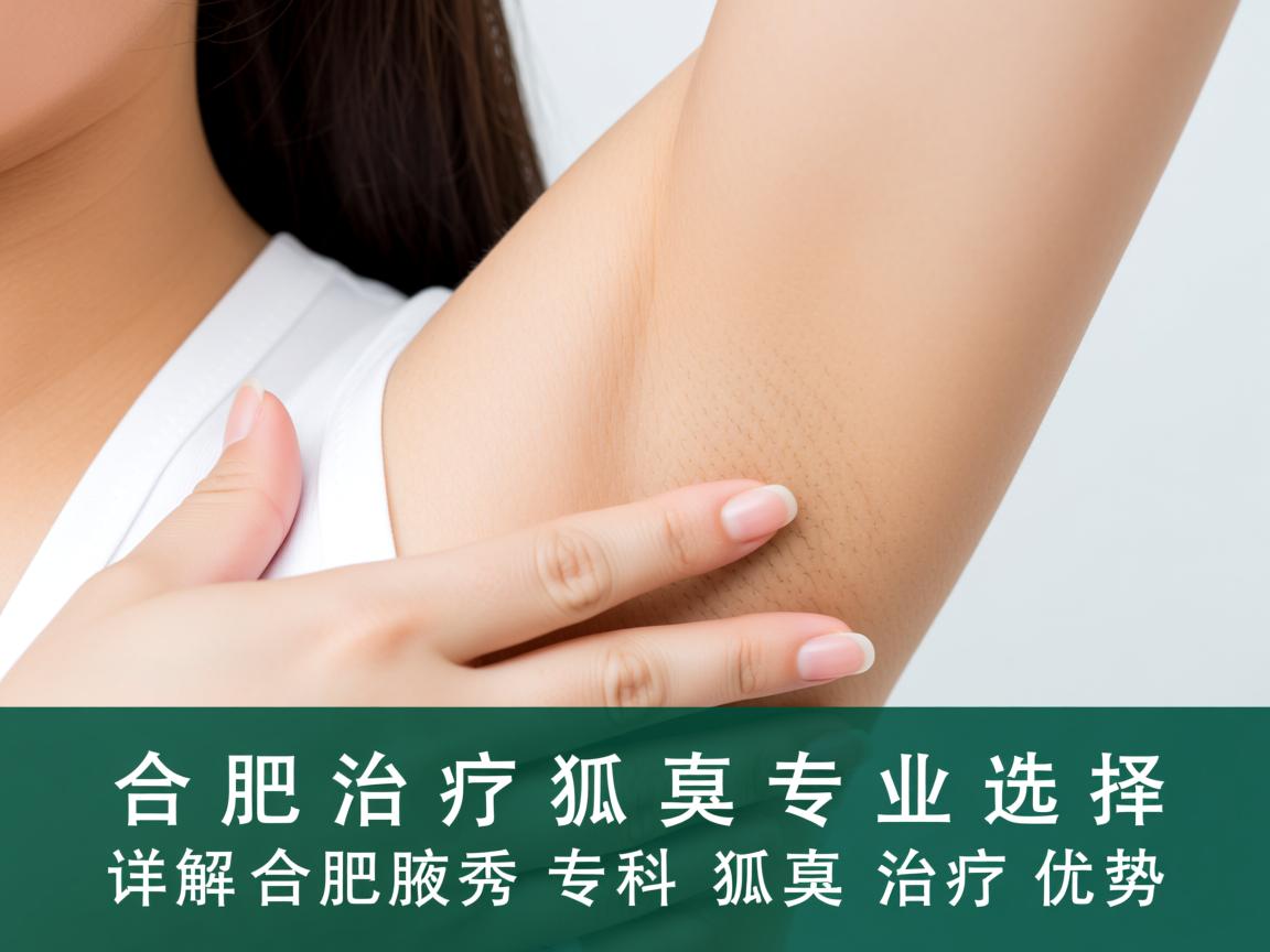 合肥治疗狐臭专业选择，详解合肥腋秀专科狐臭治疗优势