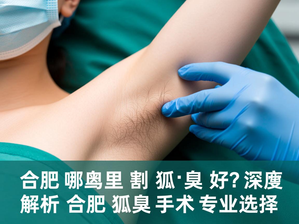合肥哪里割狐臭好?深度解析合肥狐臭手术专业选择 合肥哪里割狐臭好?深度解析合肥狐臭手术专业选择
