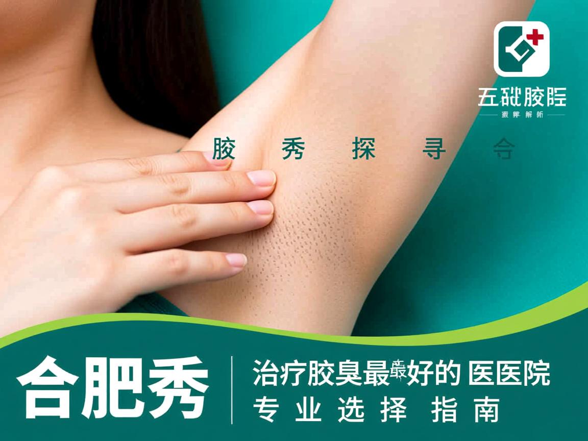 合肥腋秀解析，探寻合肥治疗腋臭最好的医院，专业选择指南