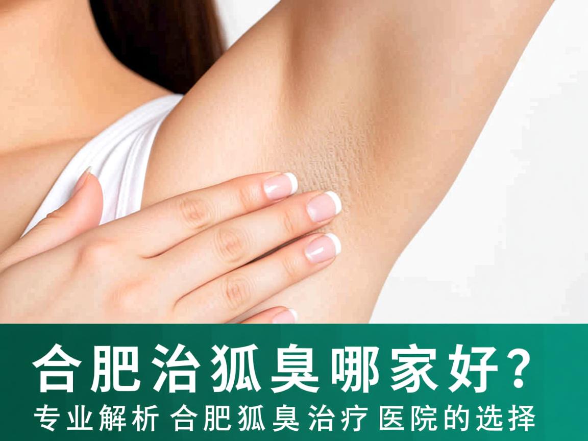 合肥治狐臭哪家好？专业解析合肥狐臭治疗医院的选择