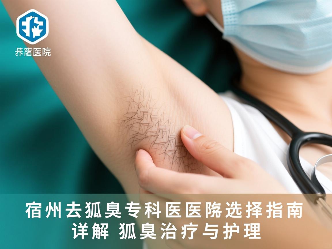 宿州去狐臭专科医院选择指南，详解狐臭治疗与护理