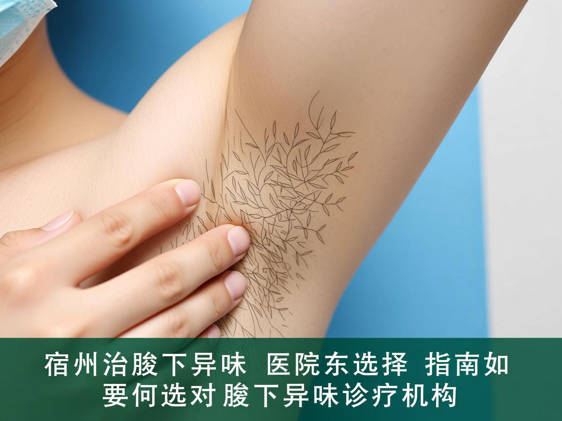 宿州治腋下异味医院选择指南,如何选对腋下异味诊疗机构 宿州治腋下异味医院选择指南,如何选对腋下异味诊疗机构