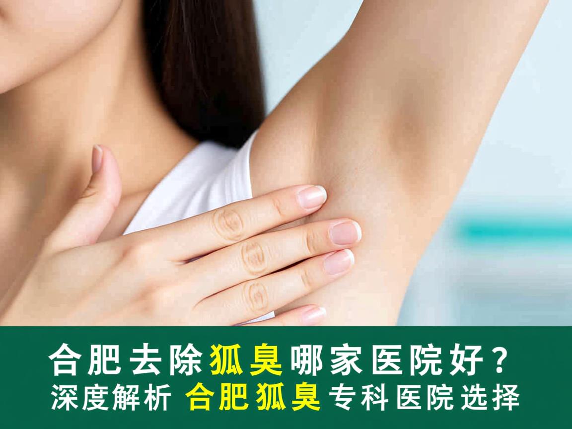 合肥去除狐臭哪家医院好？深度解析合肥狐臭专科医院选择