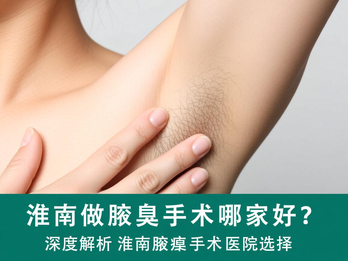 淮南做腋臭手术哪家好？深度解析淮南腋臭手术医院选择