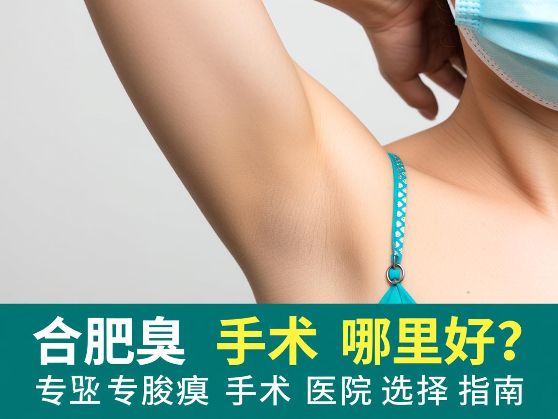 合肥腋臭手术哪里好？合肥专业腋臭手术医院选择指南