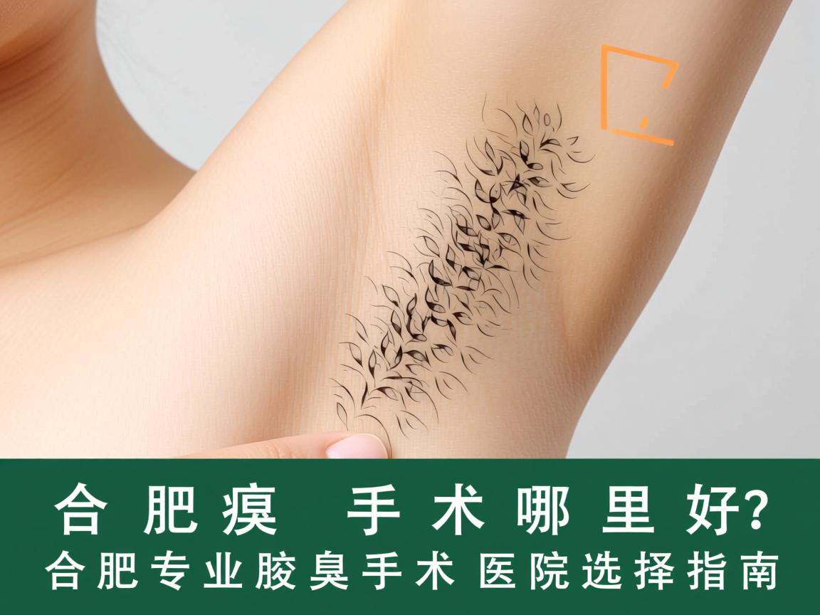 合肥腋臭手术哪里好？合肥专业腋臭手术医院选择指南