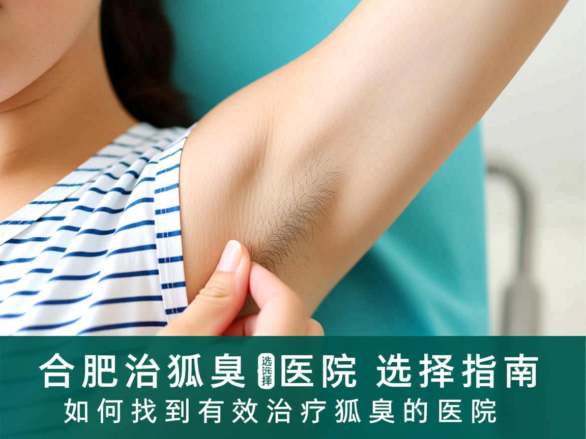 合肥治狐臭医院选择指南，如何找到有效治疗狐臭的医院