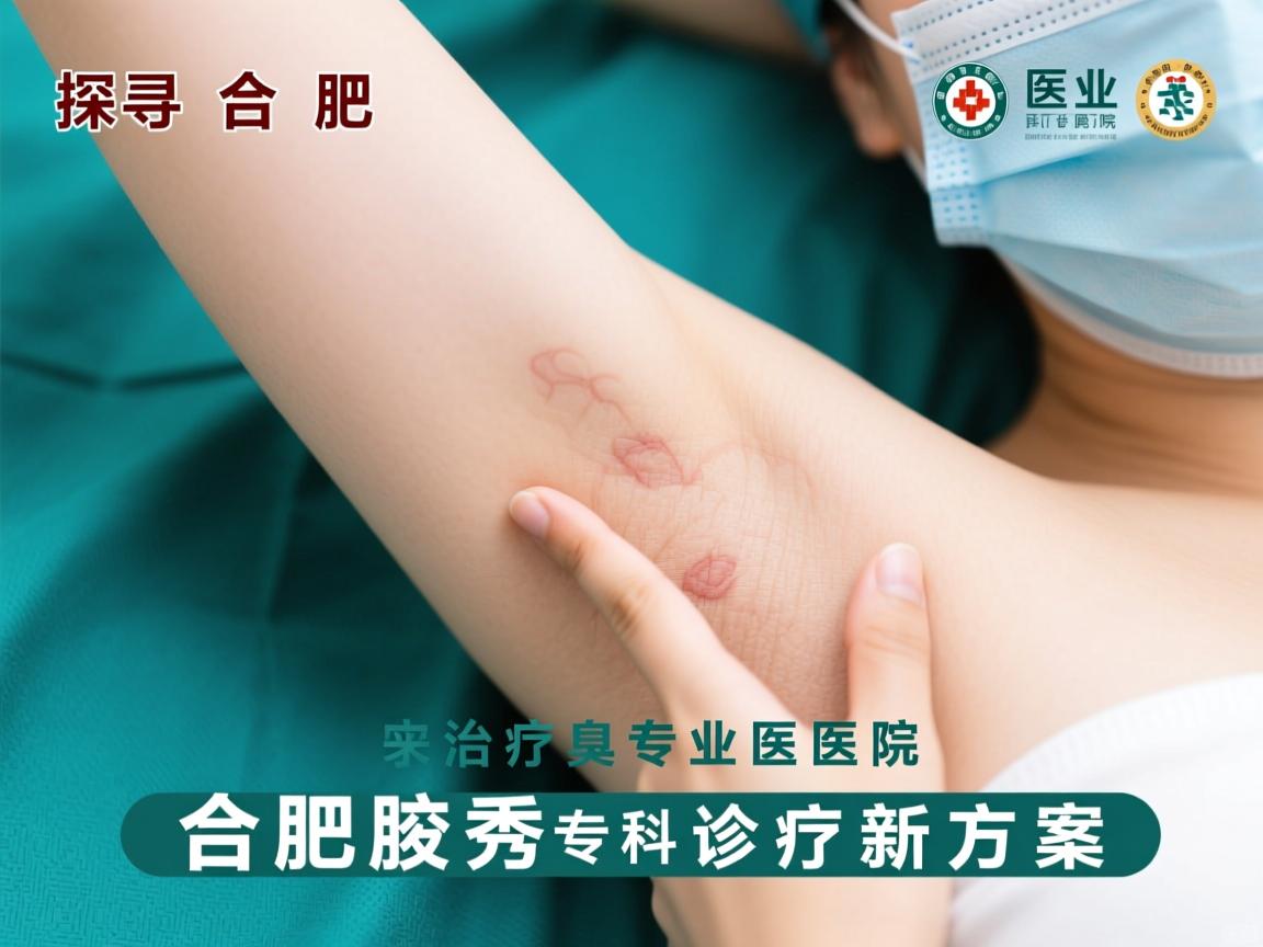 探寻合肥腋臭治疗专业医院，详解合肥腋秀专科诊疗新方案
