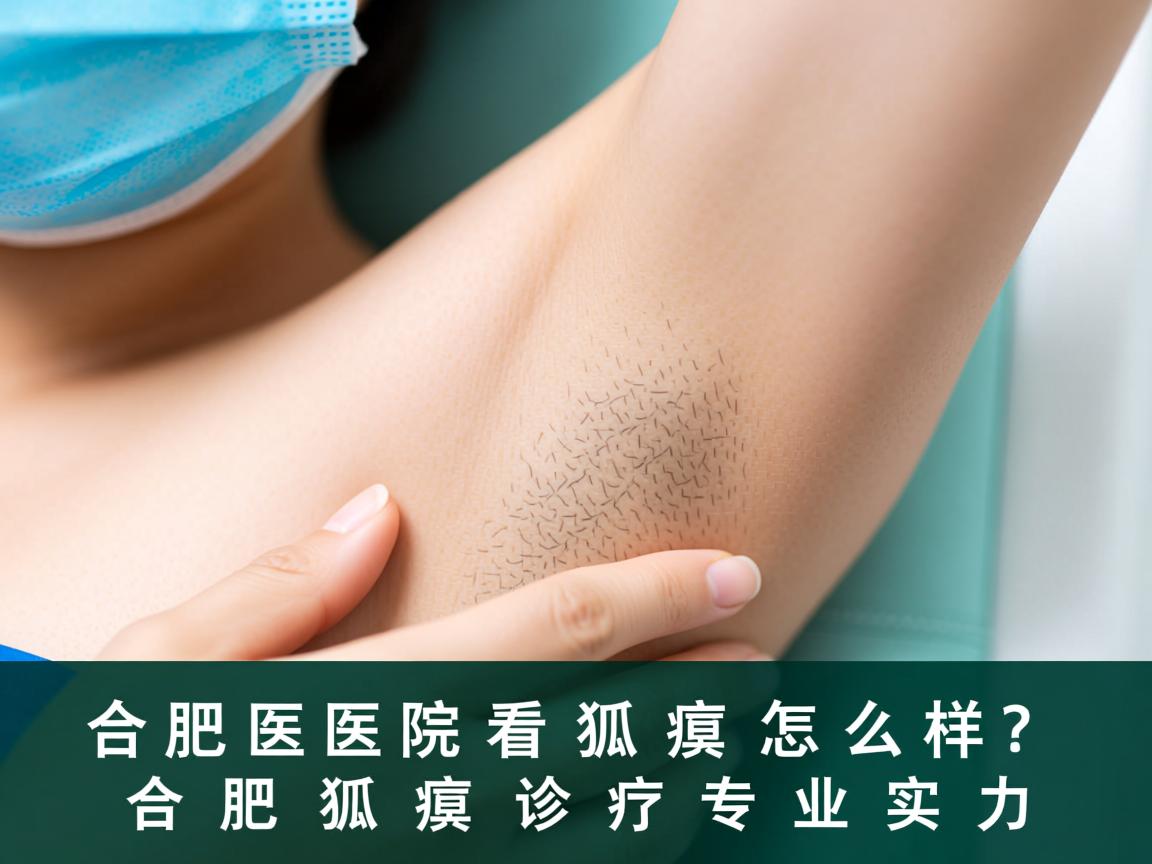 合肥医院看狐臭怎么样？深度解析合肥狐臭诊疗专业实力