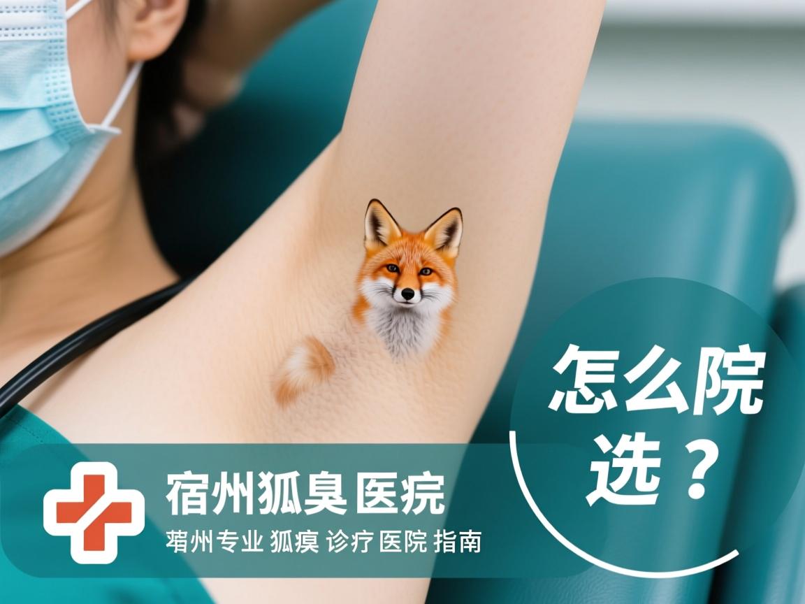 宿州狐臭医院怎么选？宿州专业狐臭诊疗医院指南