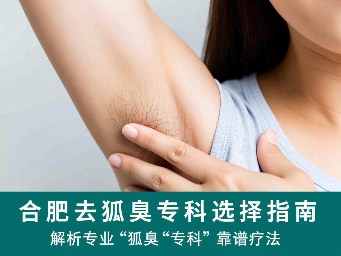合肥去狐臭专科选择指南,解析专业狐臭专科的靠谱疗法 合肥去狐臭专科选择指南,解析专业狐臭专科的靠谱疗法
