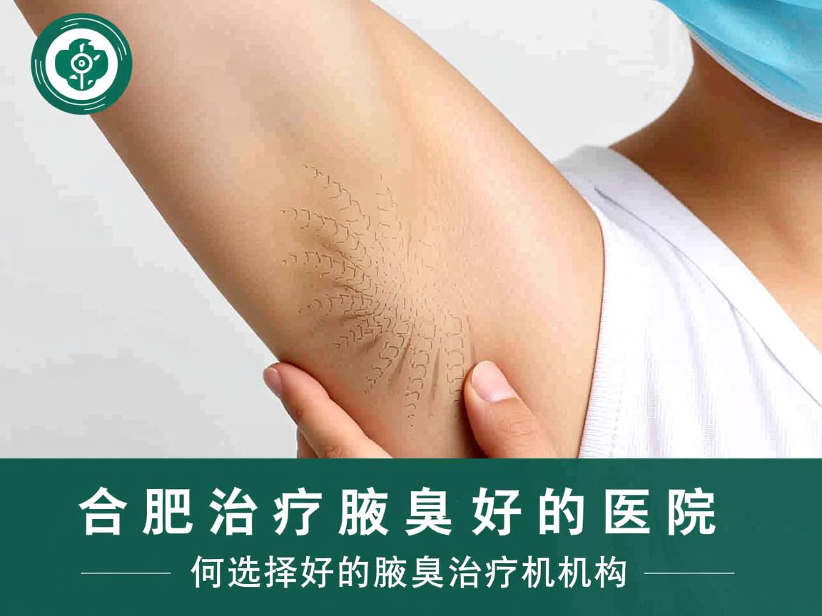 合肥治疗腋臭好的医院解析，如何选择好的腋臭治疗机构