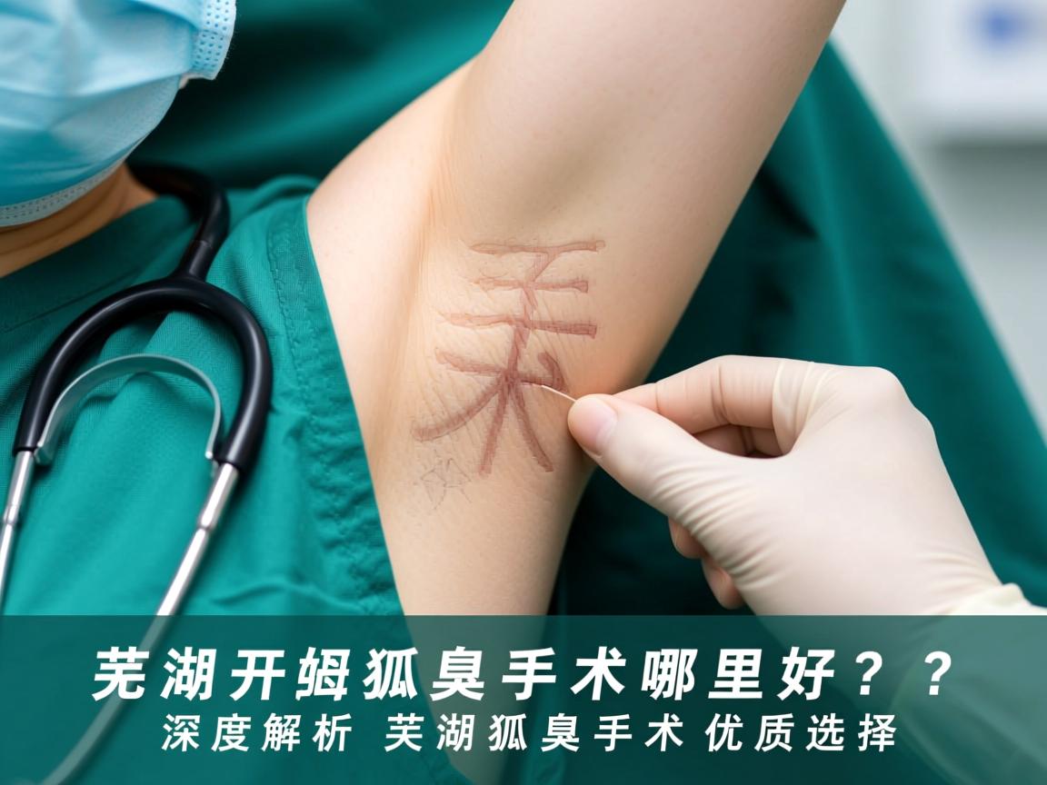 芜湖开狐臭手术哪里好？深度解析芜湖狐臭手术优质选择
