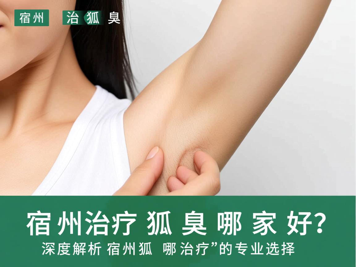 宿州治疗狐臭哪家好？深度解析宿州狐臭治疗的专业选择