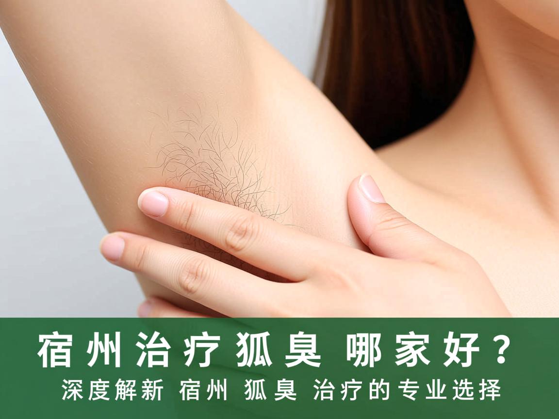 宿州治疗狐臭哪家好？深度解析宿州狐臭治疗的专业选择