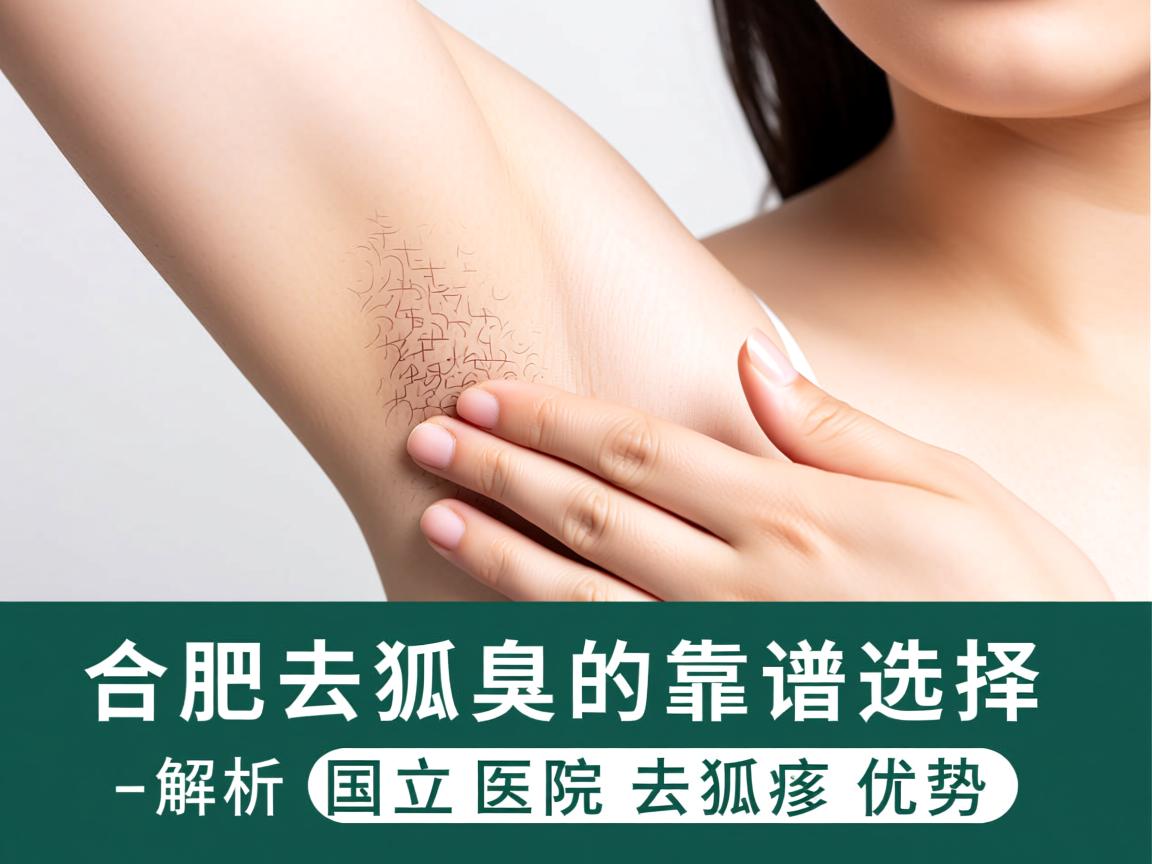 合肥去狐臭的靠谱选择，解析国立医院去狐臭优势