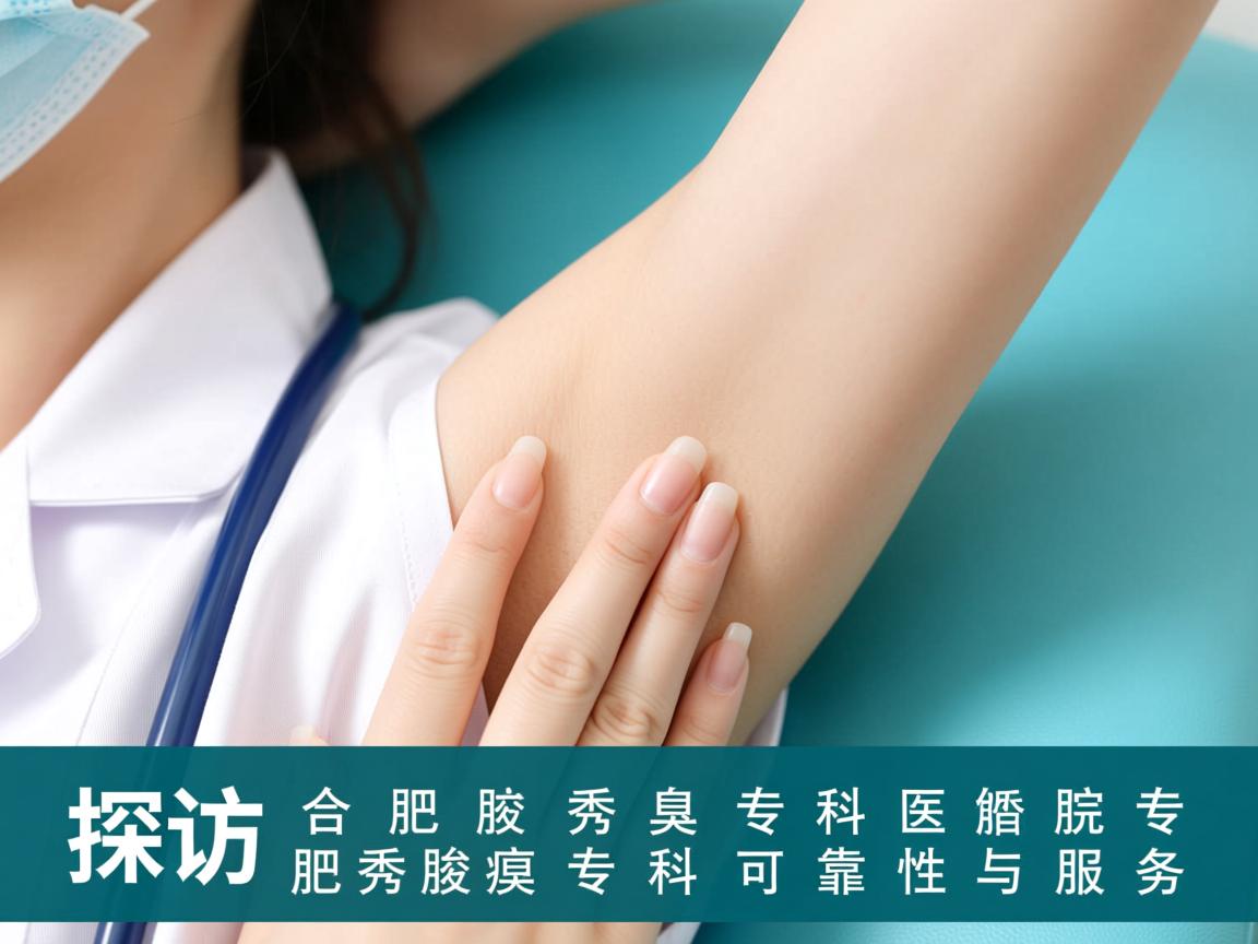 探访合肥腋秀腋臭专科医院，专业解析合肥腋秀腋臭专科可靠性与服务