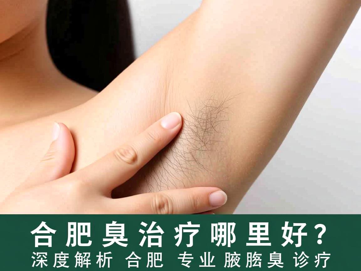 合肥腋臭治疗哪里好？深度解析合肥专业腋臭诊疗