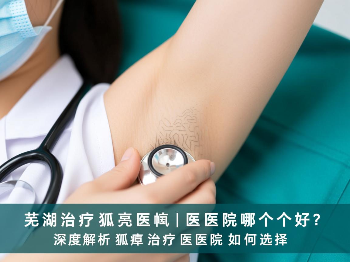 芜湖治疗狐臭医院哪个好？深度解析狐臭治疗医院如何选择