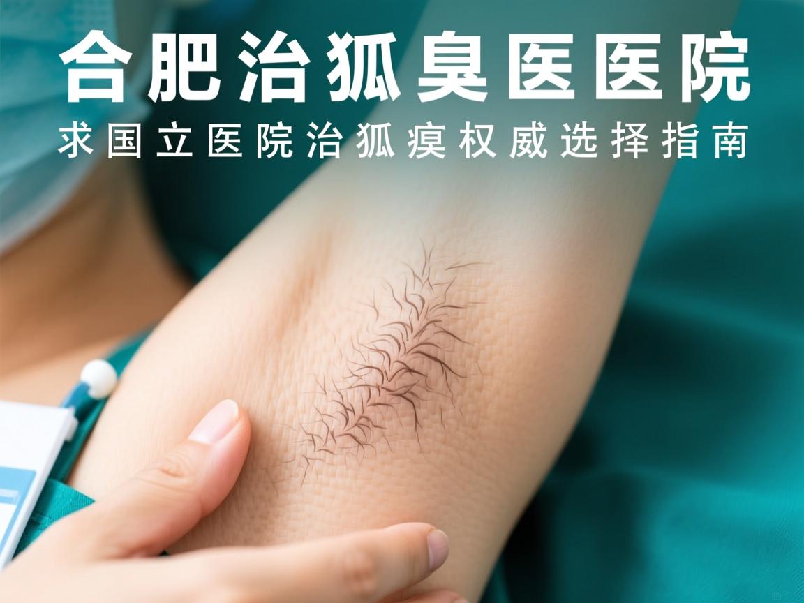合肥治狐臭医院解析，国立医院治狐臭的权威选择指南