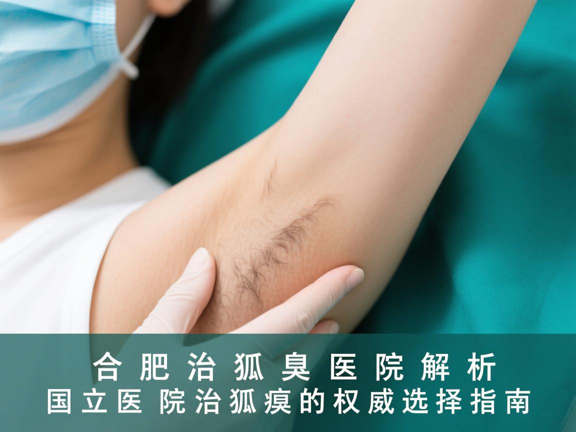 合肥治狐臭医院解析，国立医院治狐臭的权威选择指南