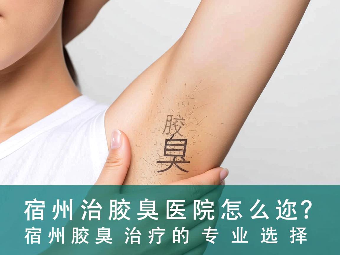 宿州治疗腋臭医院怎么选？详解宿州腋臭治疗的专业选择