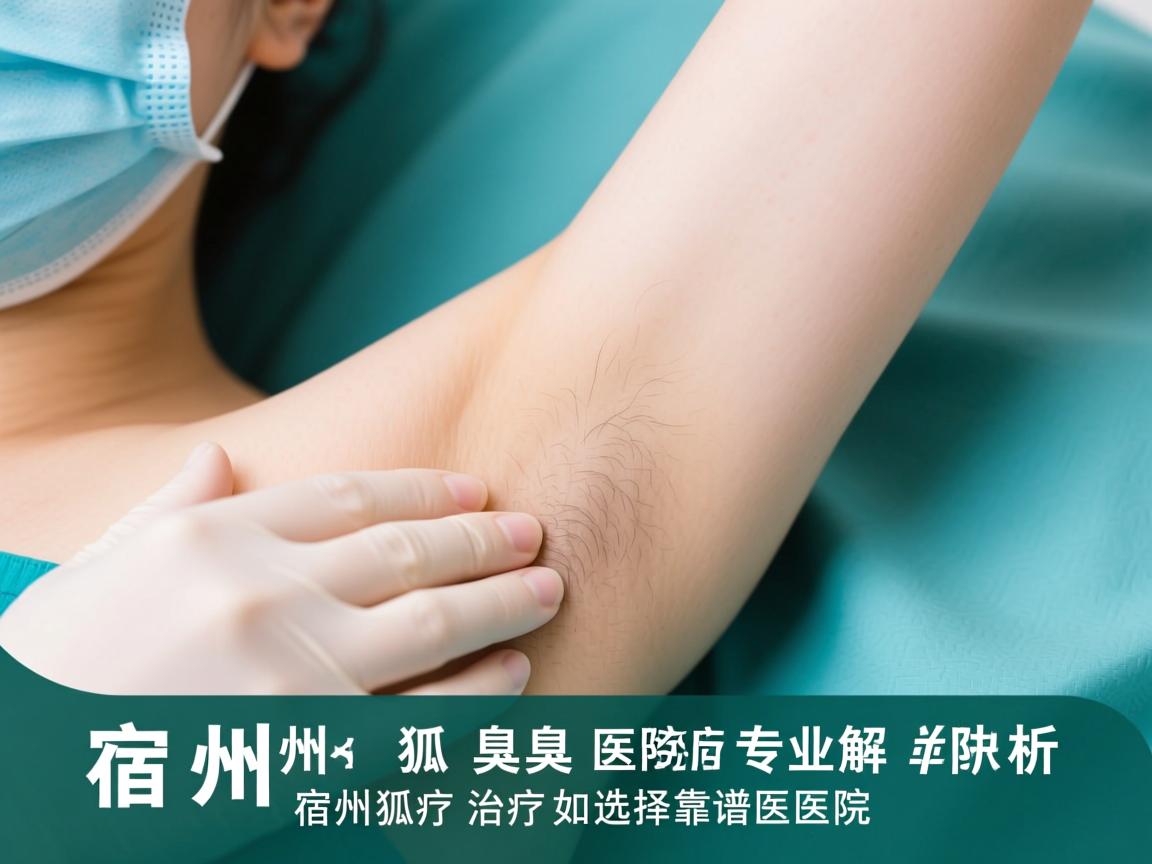 宿州狐臭医院专业解析，宿州狐臭治疗如何选择靠谱医院