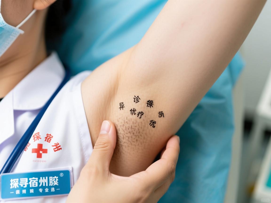 探寻宿州腋下异味诊疗优选，解析宿州腋臭医院的专业选择