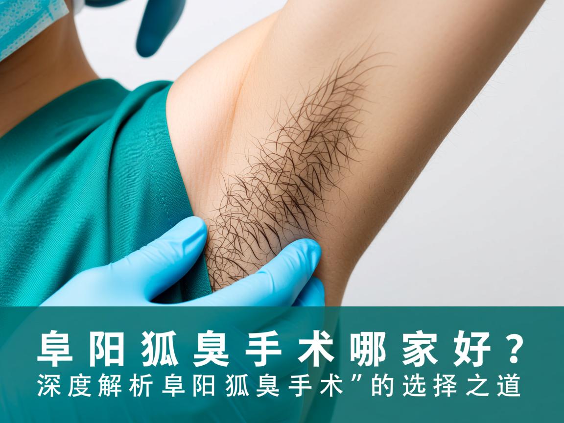 阜阳狐臭手术哪家好？深度解析阜阳狐臭手术的选择之道