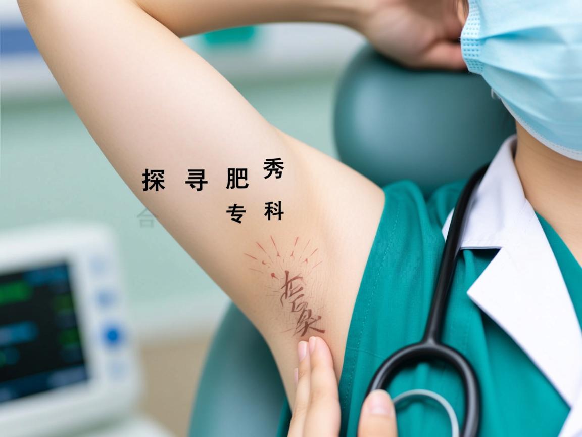 探寻合肥腋臭诊疗专业机构，解析合肥腋秀专科的医疗护理
