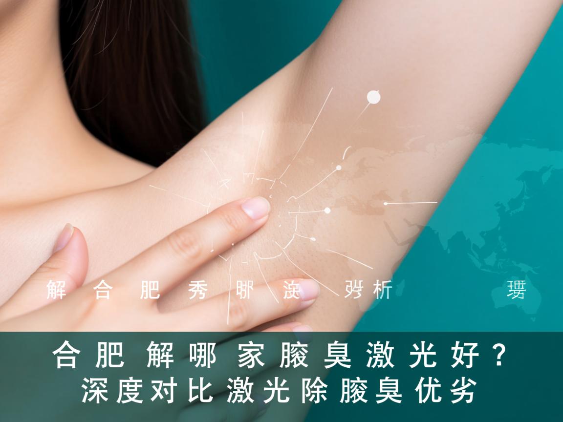 合肥腋秀解析，合肥哪家腋臭激光好？深度对比激光除腋臭优劣