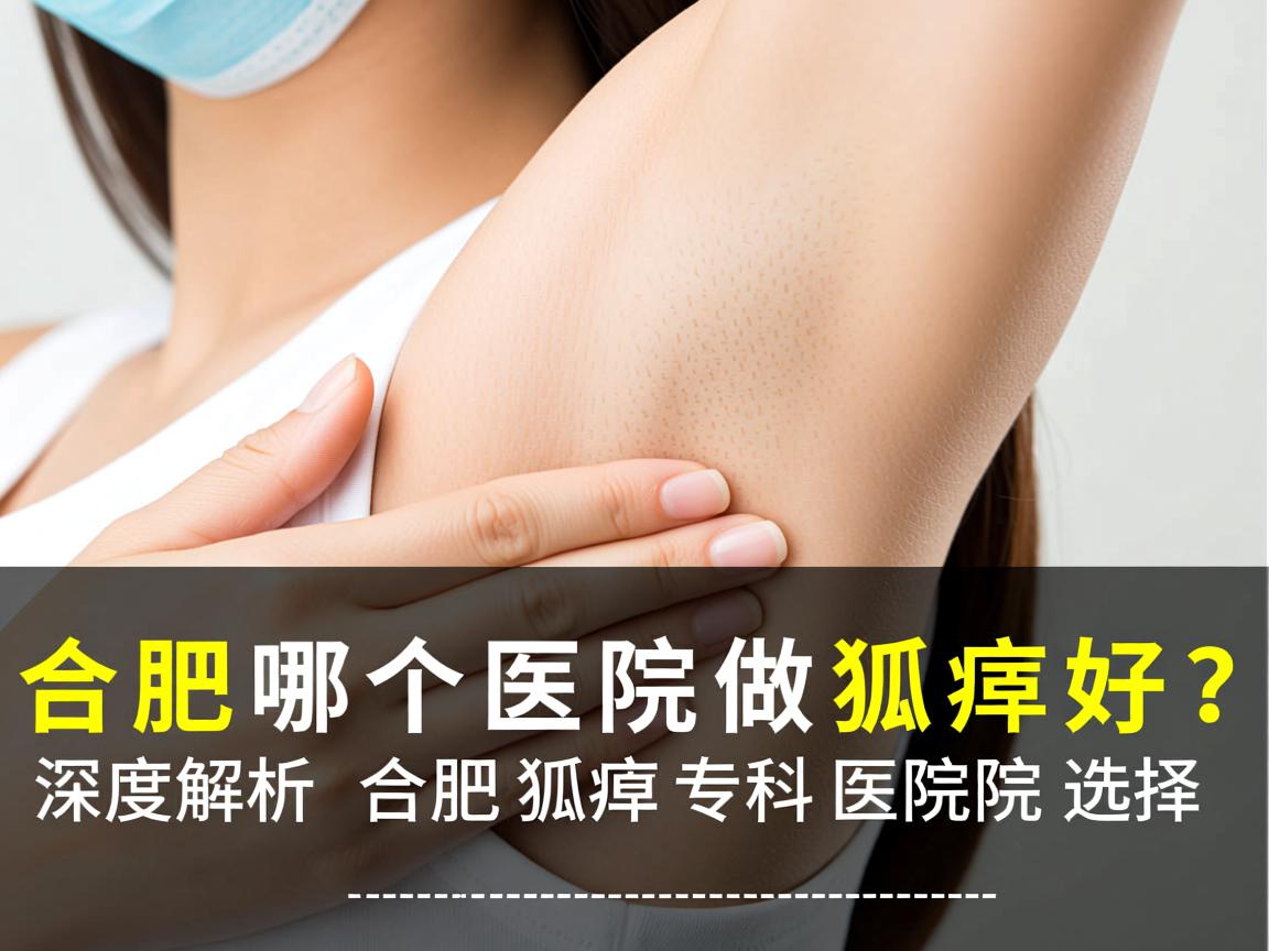 合肥哪个医院做狐臭好？深度解析合肥狐臭专科医院的选择