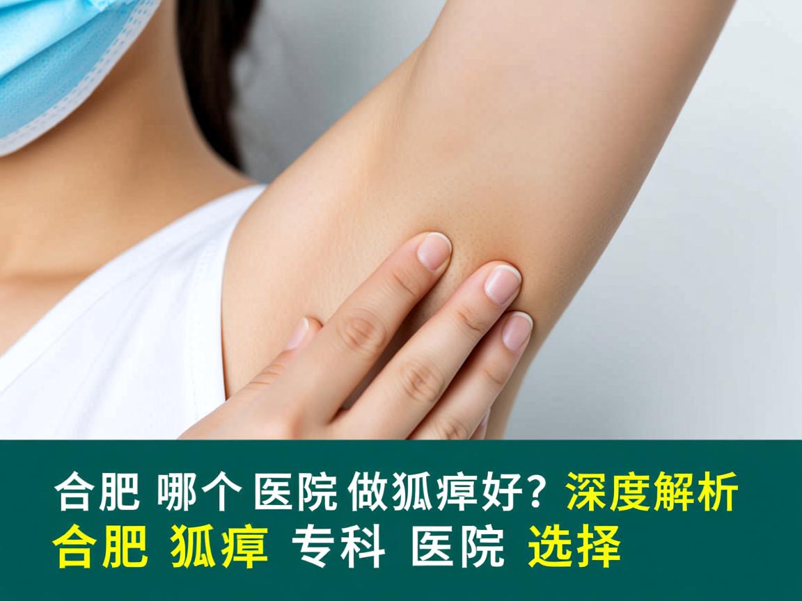 合肥哪个医院做狐臭好？深度解析合肥狐臭专科医院的选择