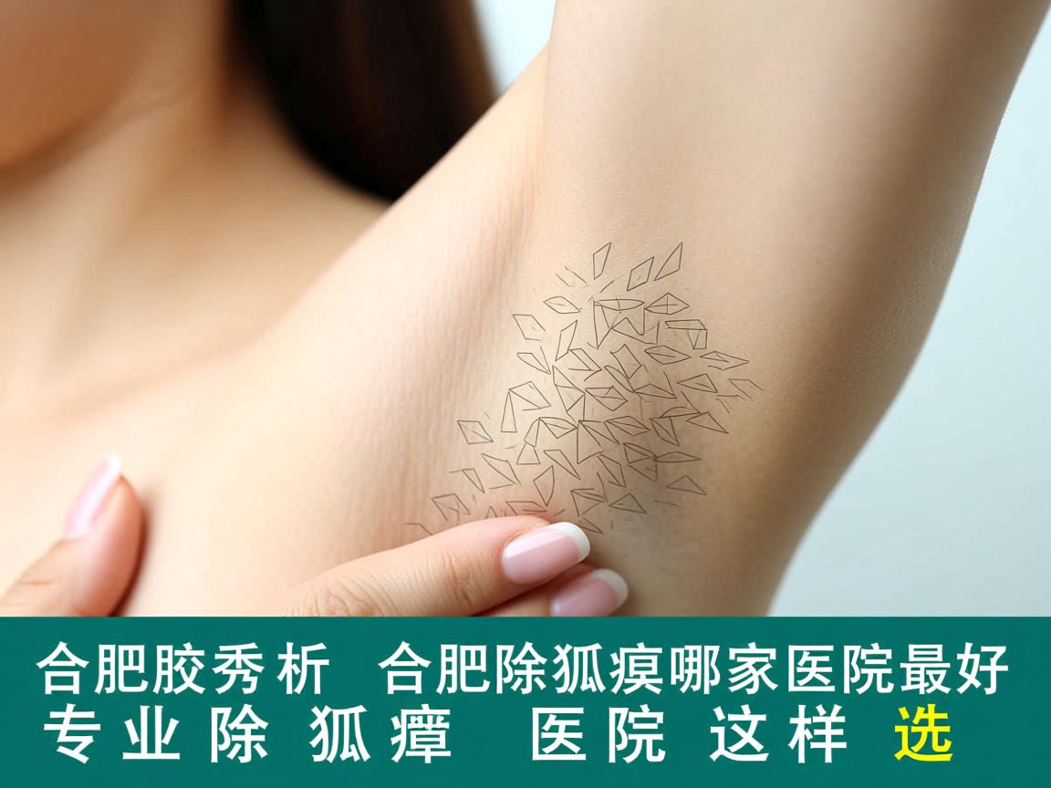 合肥腋秀解析，合肥除狐臭哪家医院最好，专业除狐臭医院这样选