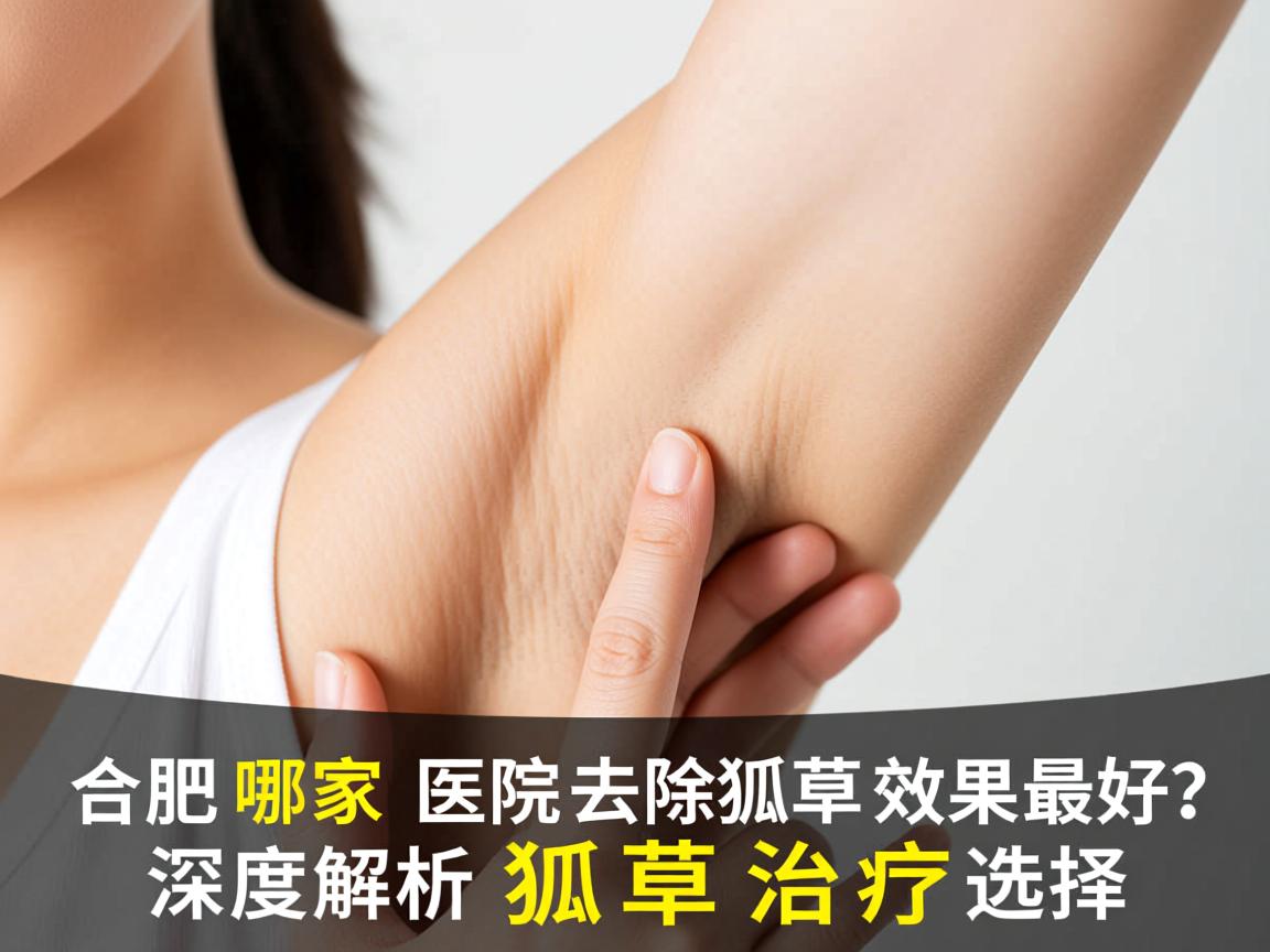 合肥哪家医院去除狐臭效果最好？深度解析狐臭治疗选择