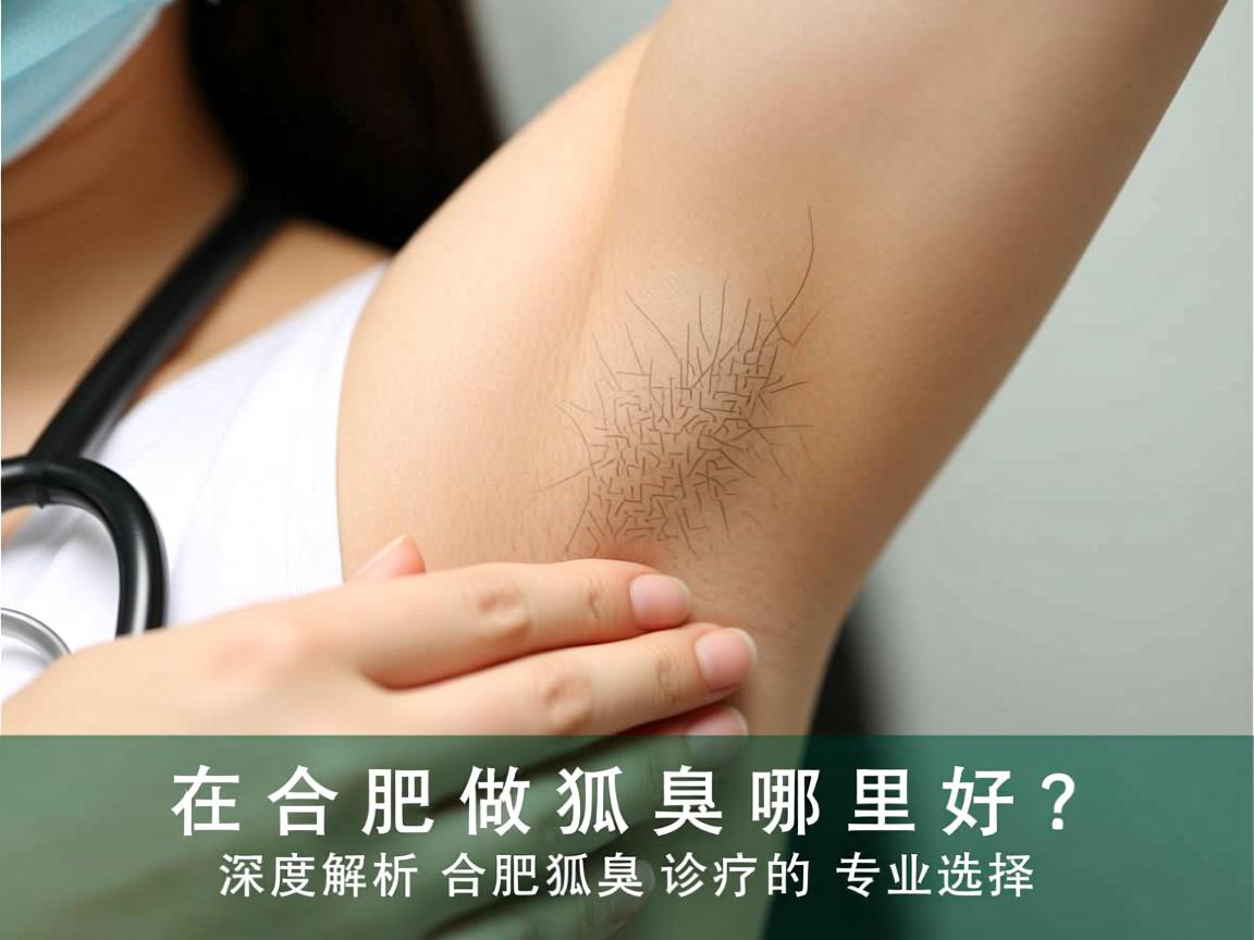 在合肥做狐臭哪里好？深度解析合肥狐臭诊疗的专业选择