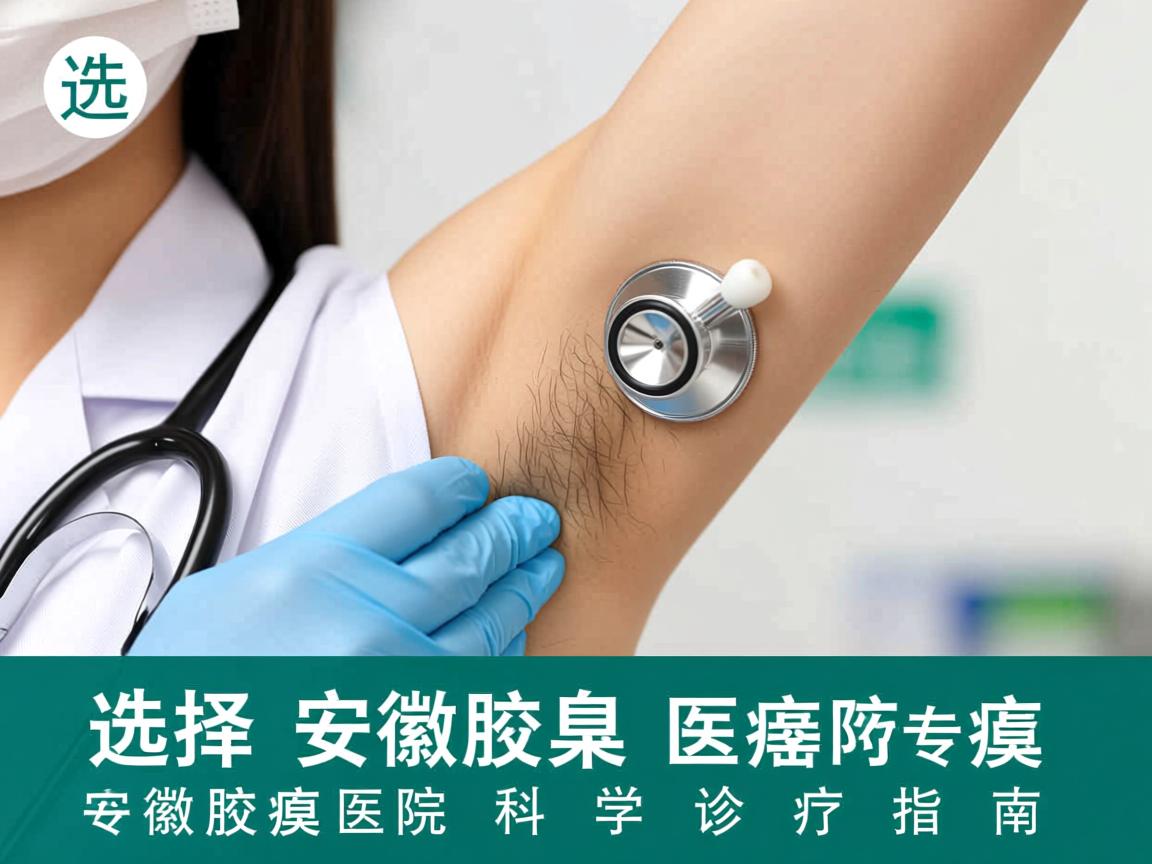 选择安徽腋臭医院，安徽专业腋臭医院的科学诊疗指南